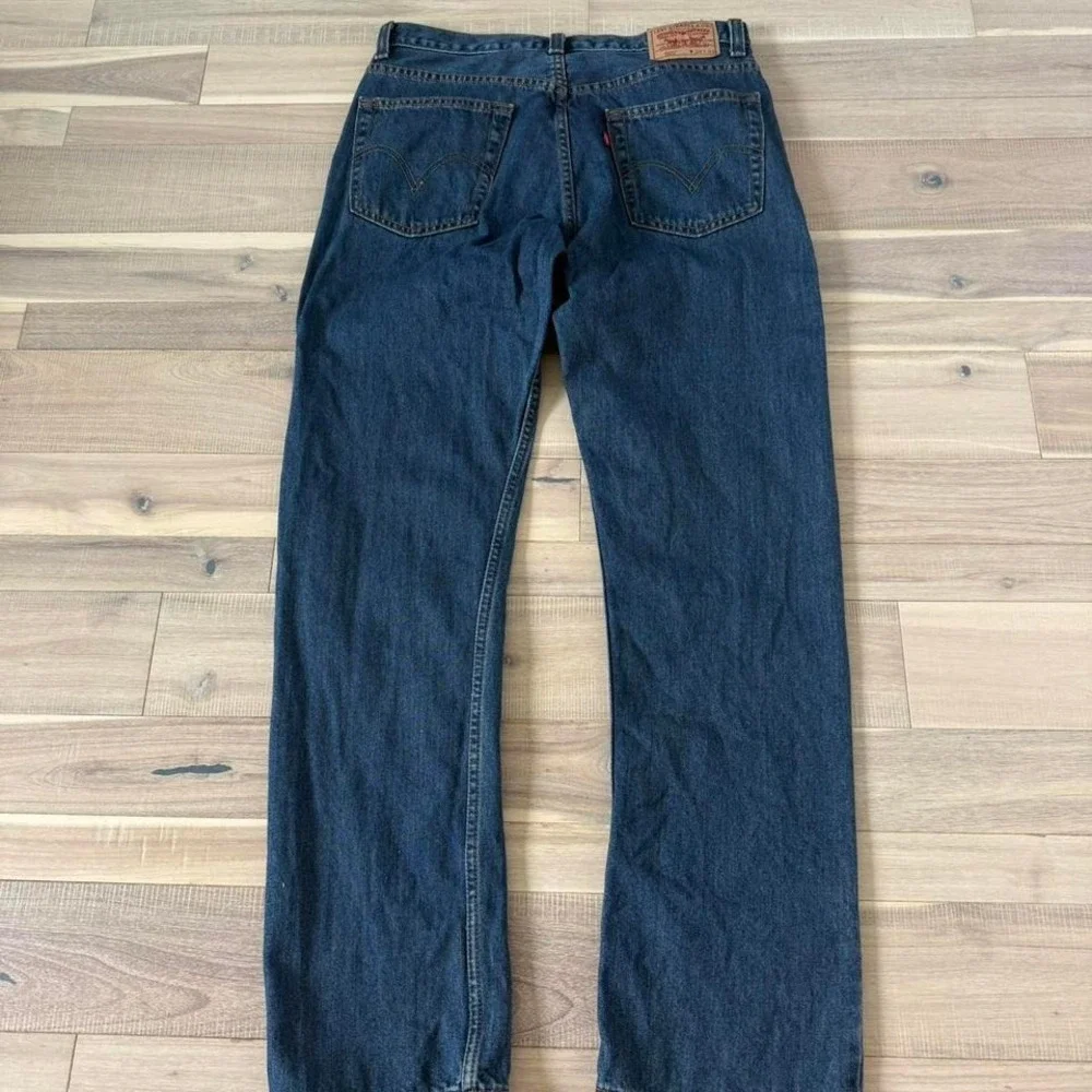 Y2K 2000s Levi's 505 blue jeans Size 34/34 #denim #90s